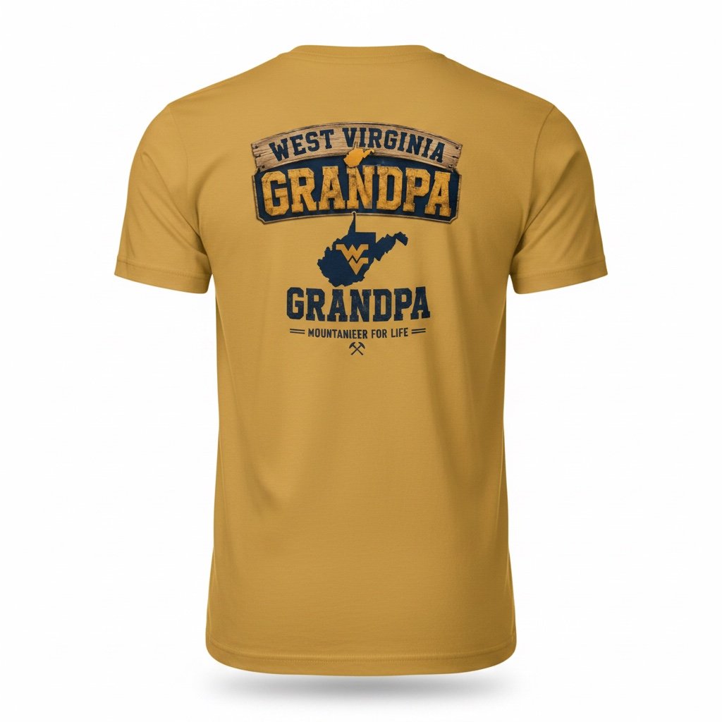West Virginia Grandpa T-Shirt