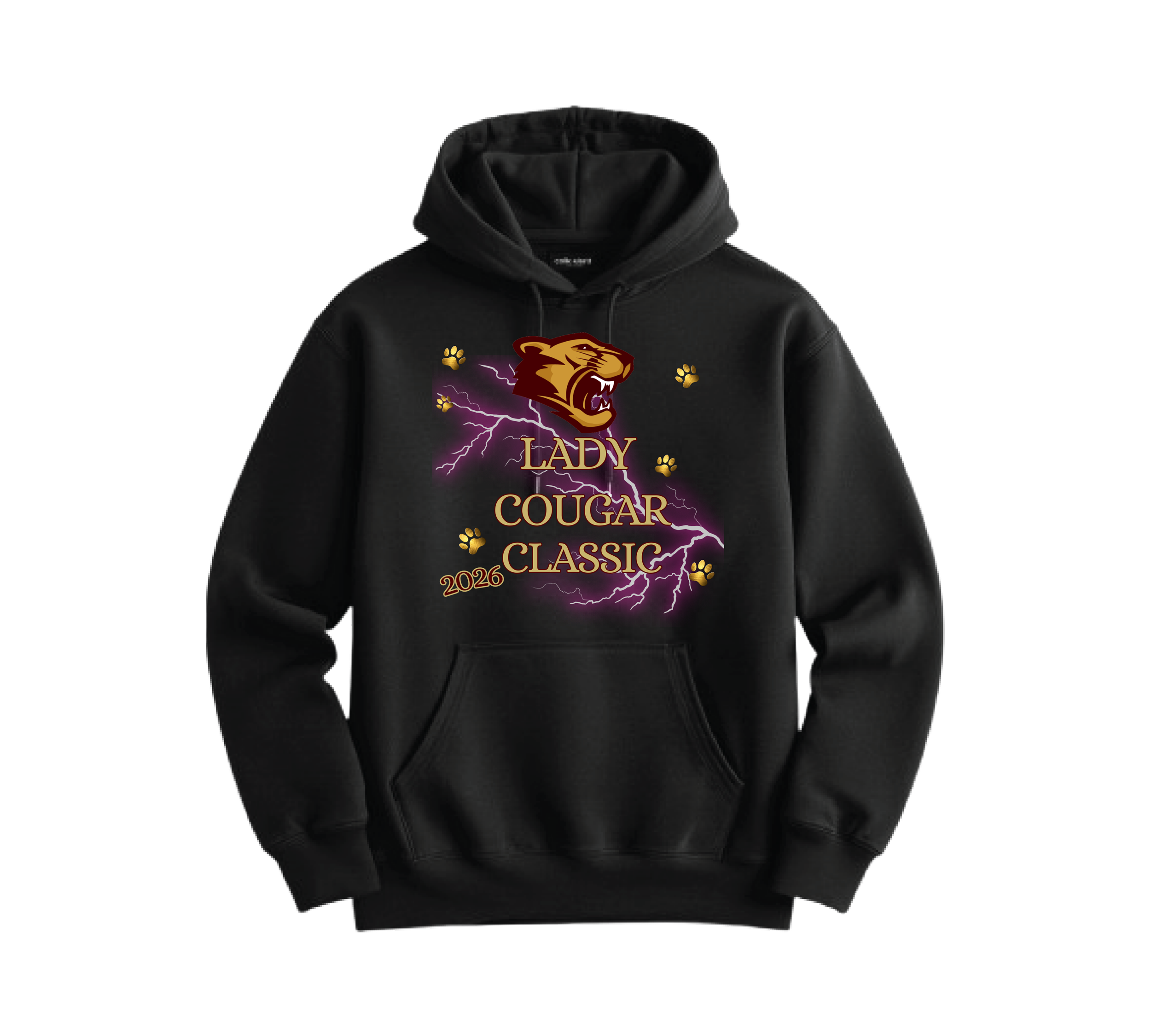 Lady Cougar Classic Hoodie