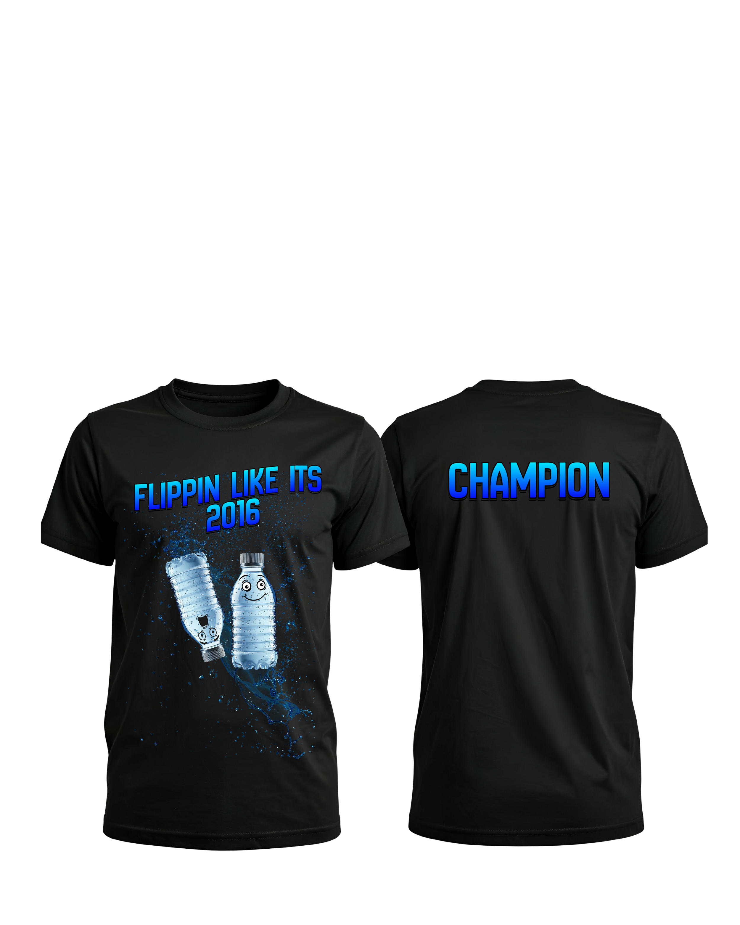 2016 Bottle Flippin' Champion T-Shirt