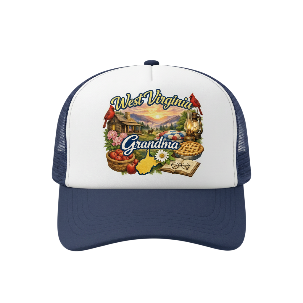 West Virginia Grandma Hat