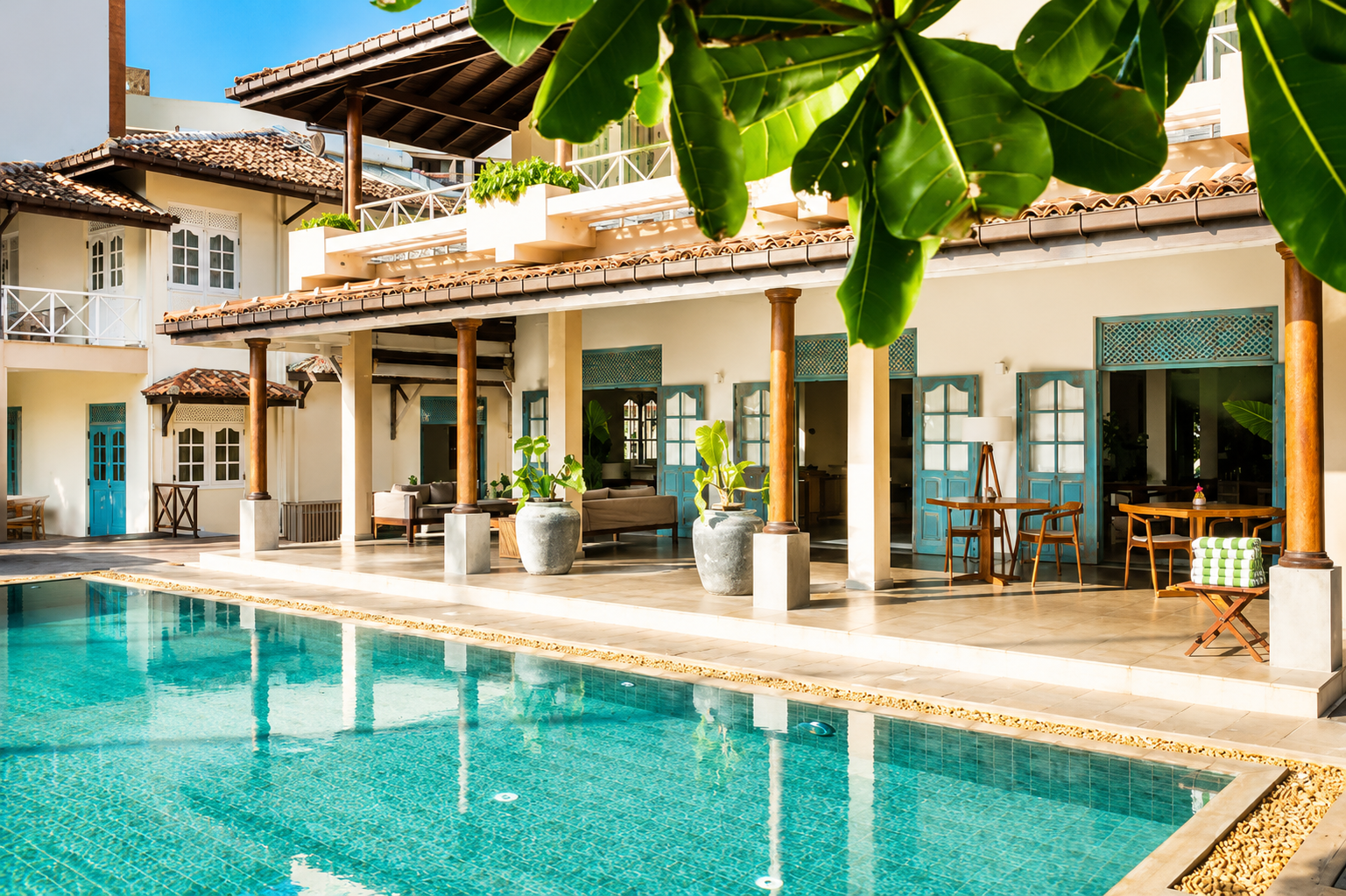 A homely beachfront hideaway
