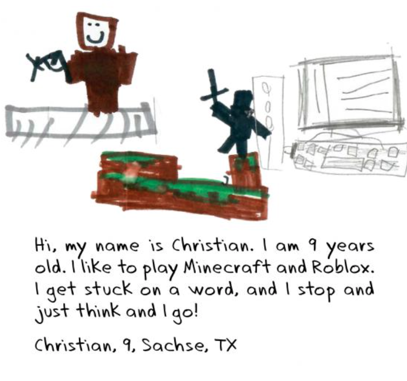 stuttering foundation_drawings and letters from kids who stutter