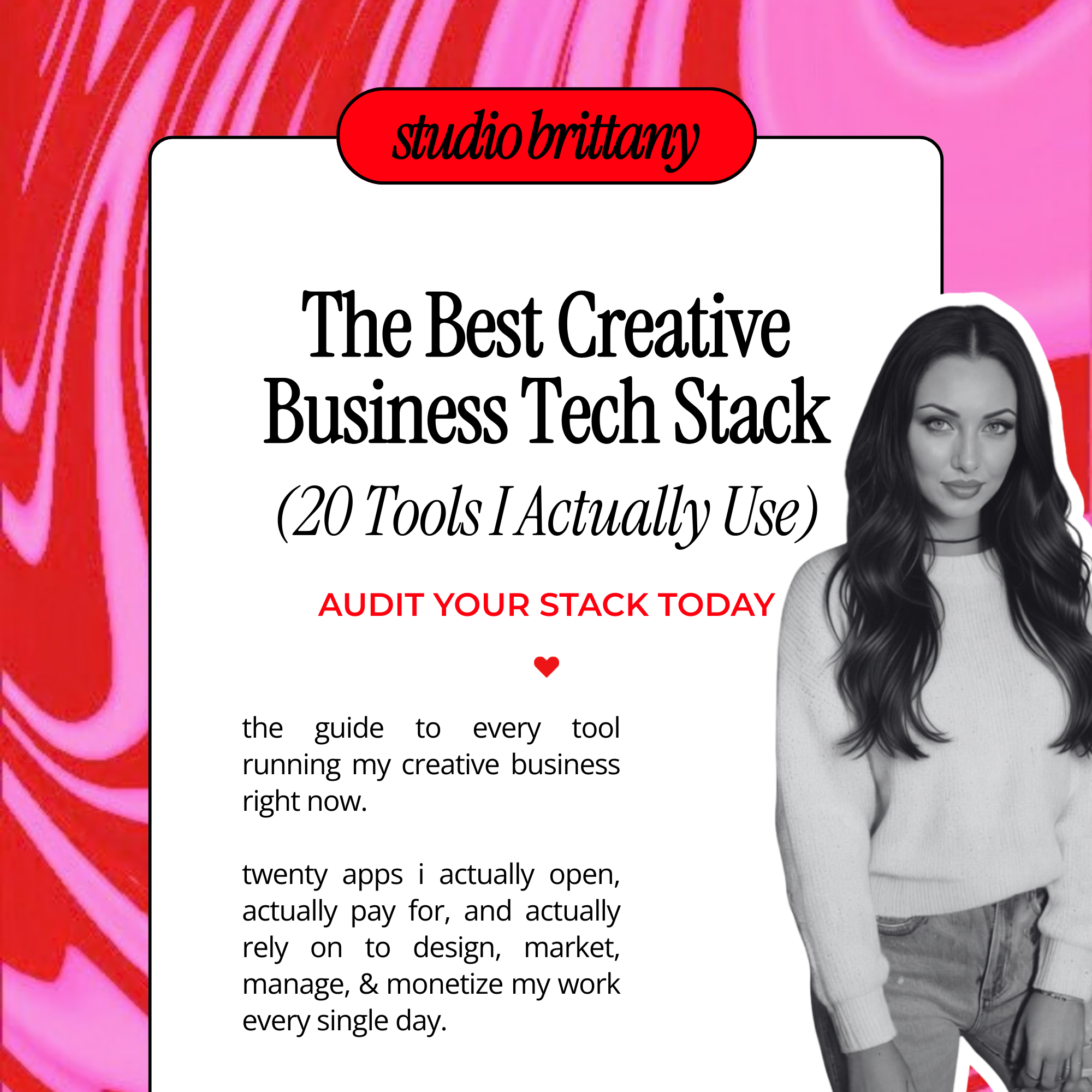 The Best Creative Business Tech Stack for 2026 (20 Tools I Actually Use)