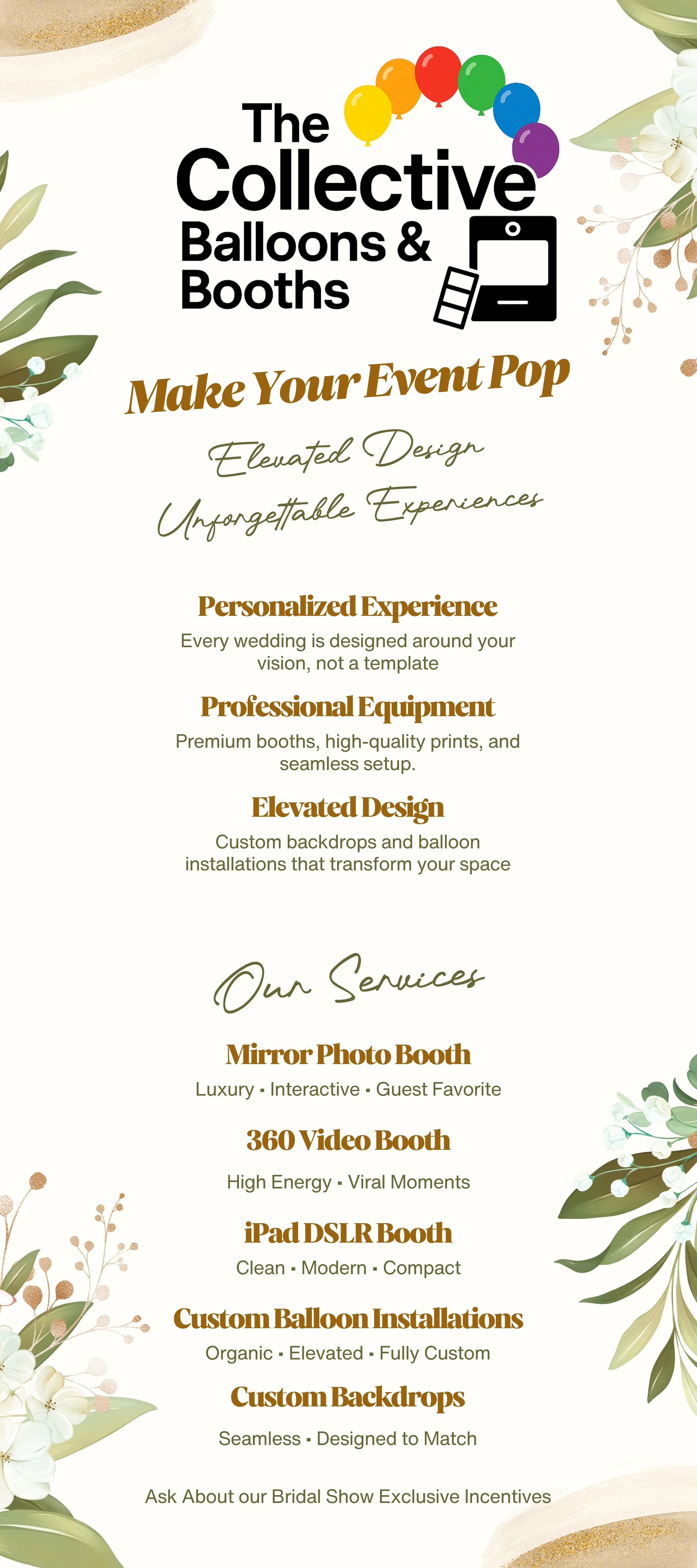 Wedding Offerings Call for More Information