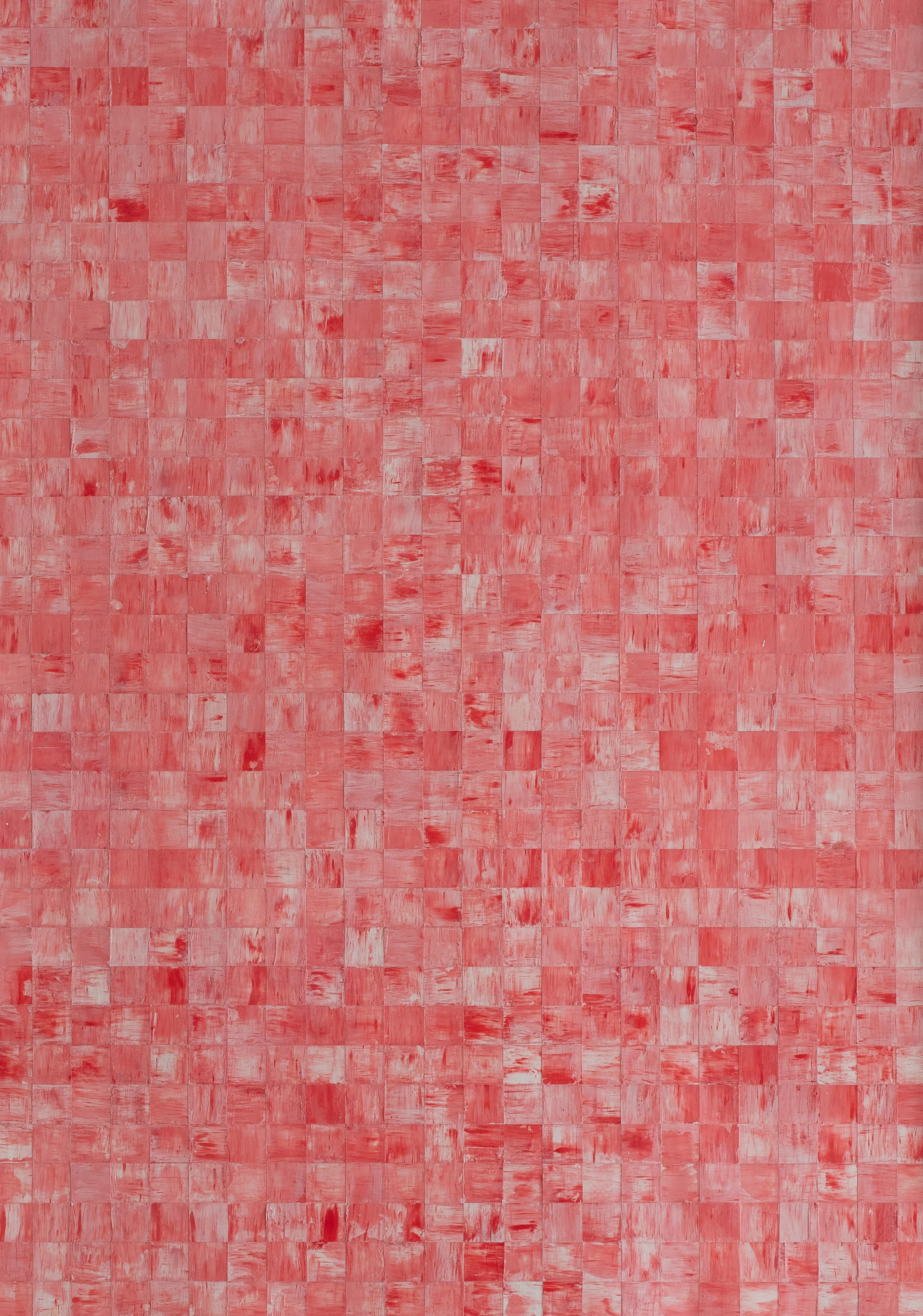  Rubilite ,
Acrylic on paper, 
88 x 67 cm