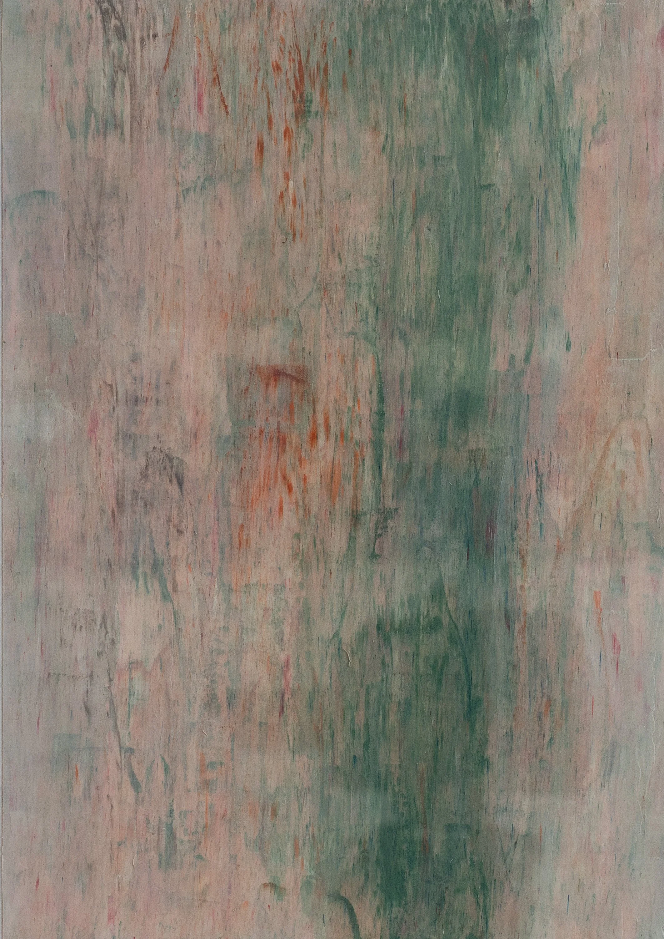  Verdant III ,
Acrylic and chalk on art paper, 
42 x 32 cm