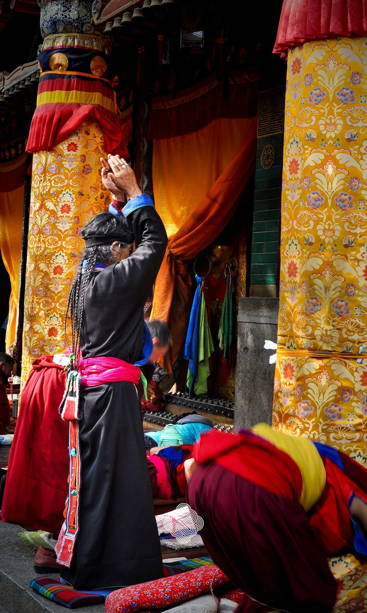 Prayer wheels, Tibet