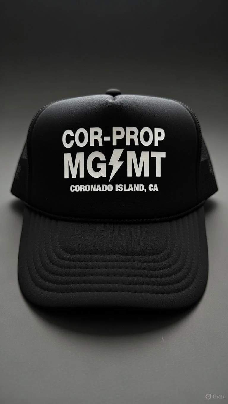 Cor-Prop Black Trucker Hat 4.JPG