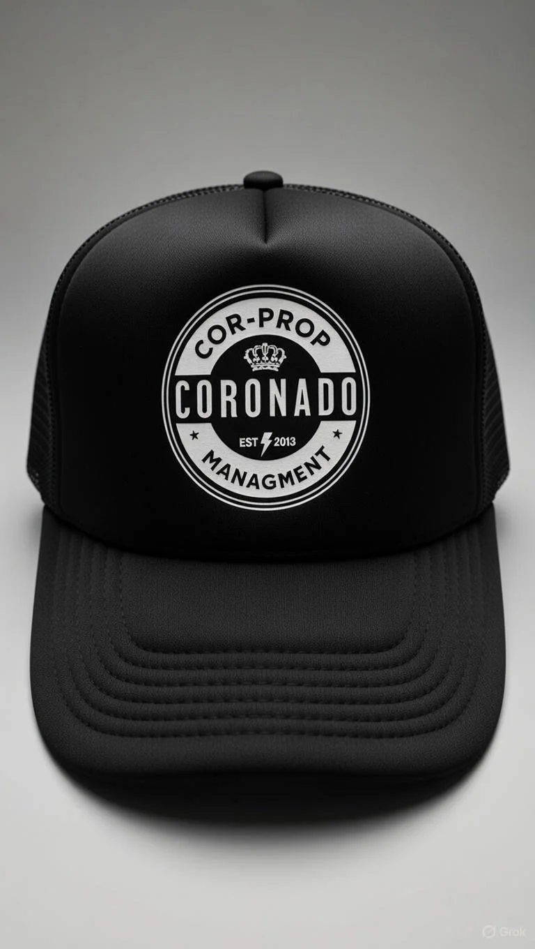 Cor-Prop Black Trucker hat 7.JPG