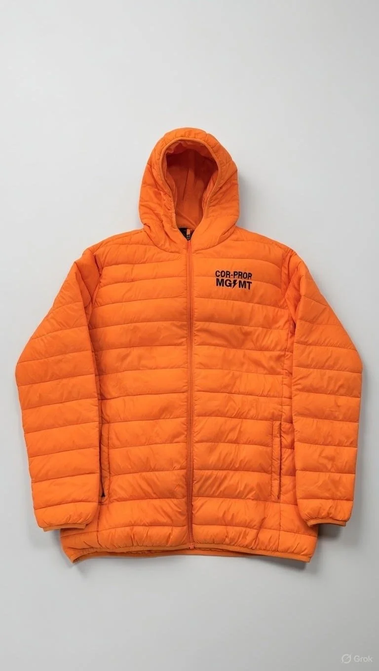 Cor-Prop Orange Puffer Jacket 2.JPG