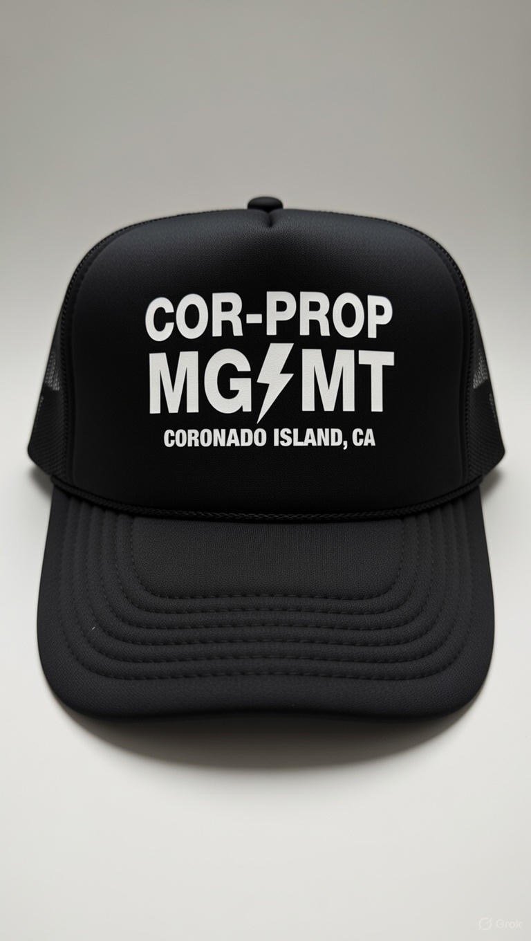 Cor-Prop Black Trucker Hat 3.JPG