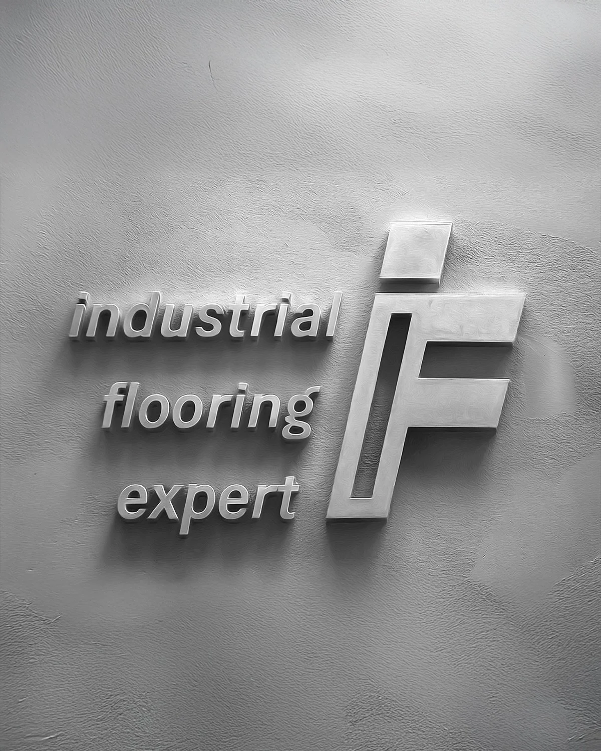 brand design for industrial flooring expert🚜