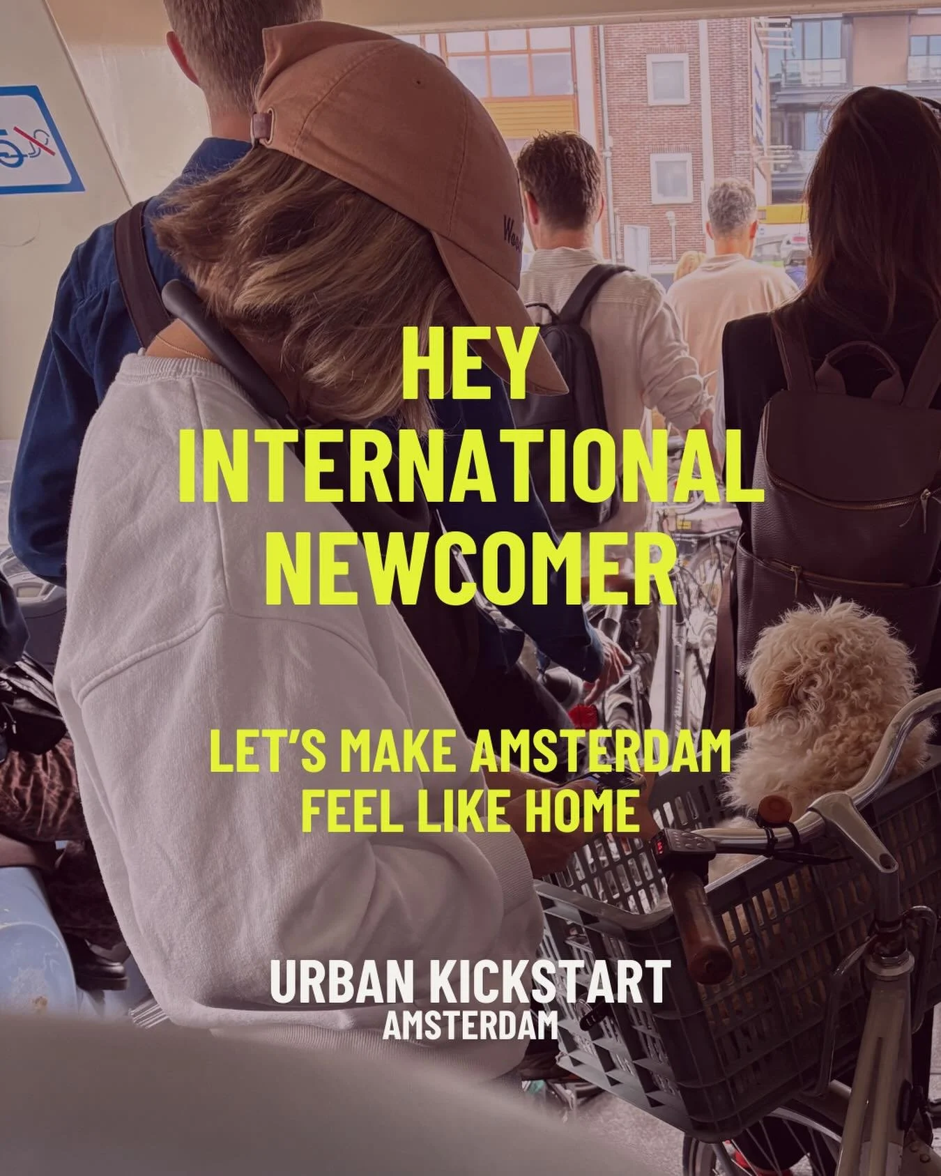 New to Amsterdam or Amstelveen? It&rsquo;s exciting, but many internationals and expats in Amsterdam struggle to really feel at home. Loneliness is common, and finding genuine connections can be tough.

Housing, work and language classes are often so