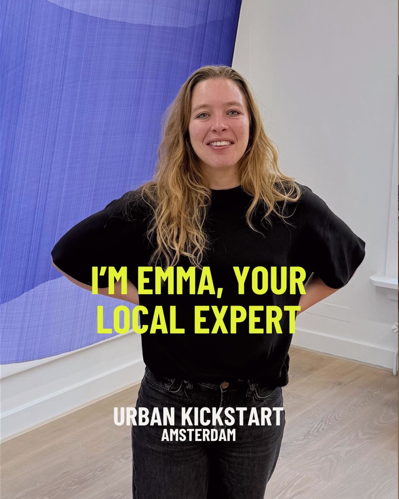 Hi, I&rsquo;m Emma, your local expert for feeling at home in Amsterdam. I&rsquo;m 33, born in Amstelveen, based in Oud-West, with a background in strategic consulting (yes, at the Zuidas!) and a big love for dancing, theatre, and urban discovery.

Ur