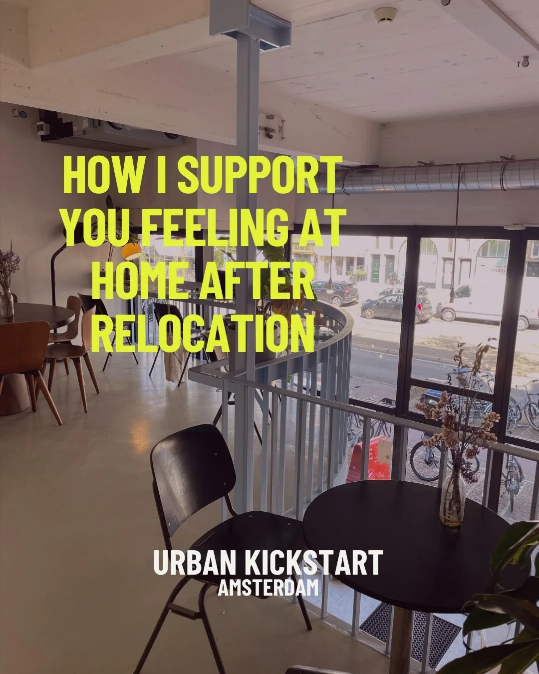 New to Amsterdam or Amstelveen, but not quite feeling at home yet? Settling in goes beyond paperwork and Google Maps.

In a one-off 1:1 session, I meet you at a cozy, inspiring caf&eacute; in Amsterdam and help you understand the city in a way that f