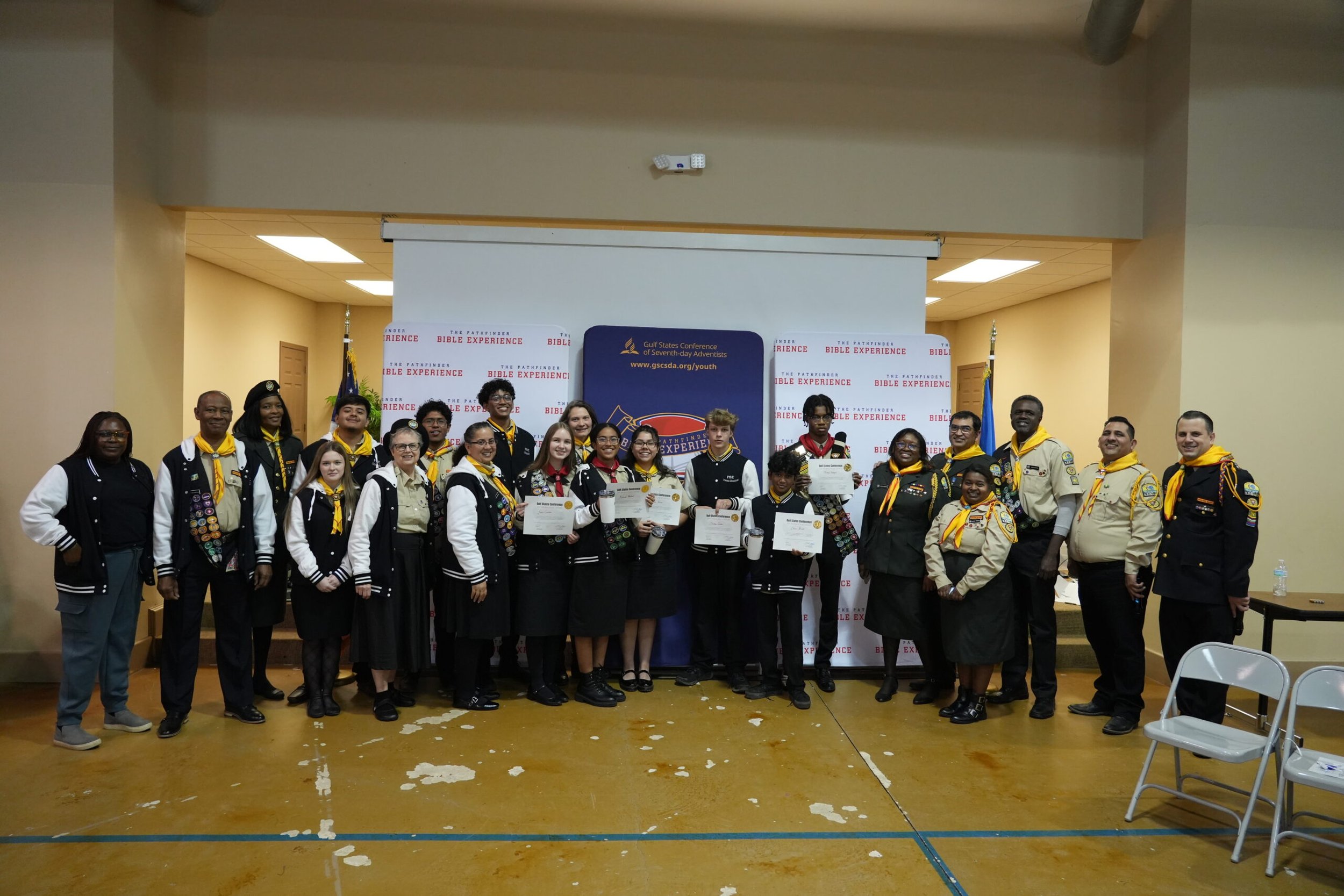 Pathfinder Clubs gather for the Pathfinder Bible Experience