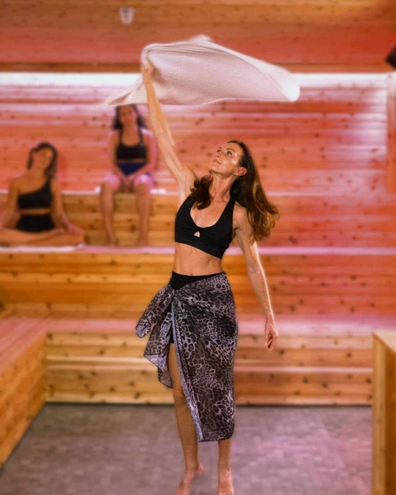 This is me:
I&rsquo;m Monika &mdash; I create guided contrast therapy experiences built around heat, cold, and breath. I work with individuals, groups, and businesses, offering sessions, events, trainings, and consulting. My approach is simple: clari