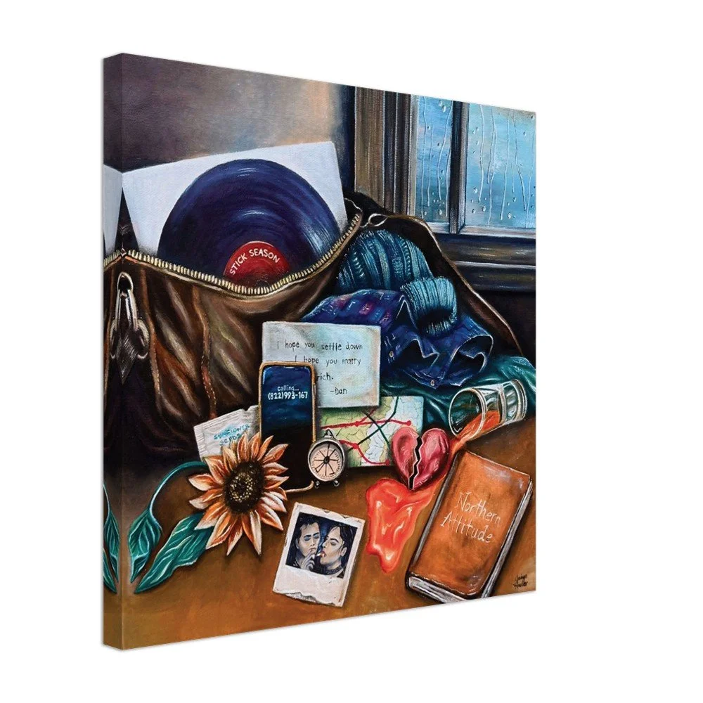 Heading North: Canvas Print