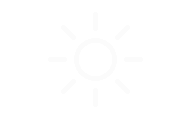 Geometric drawing of an outline square with sections divided by vertical, horizontal, and circle lines.