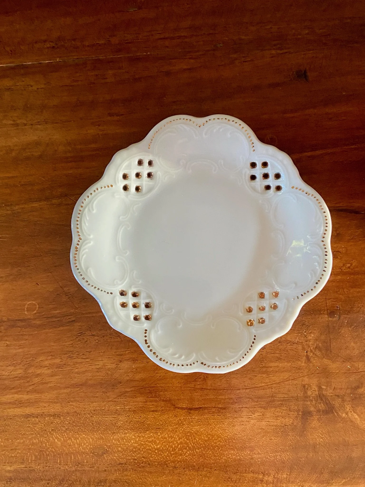 Exquisite Handpainted Bavaria Porcelain Trinket Dish