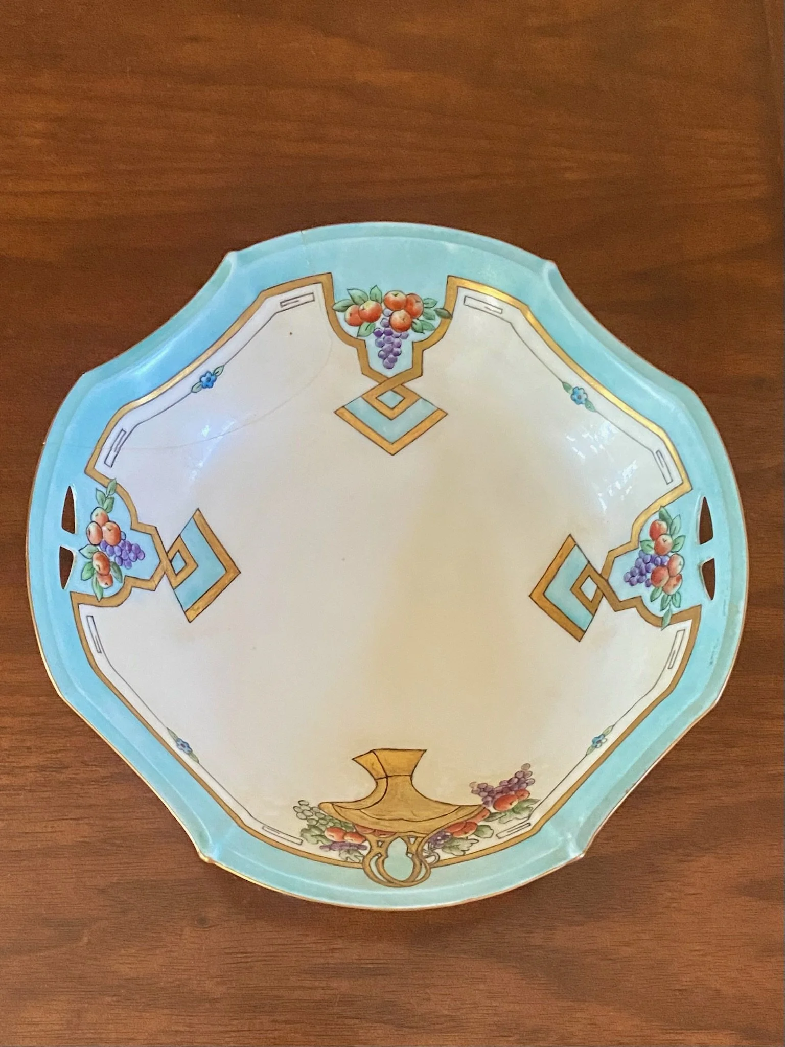 RS Tillowitz Art Deco Style Serving Bowl