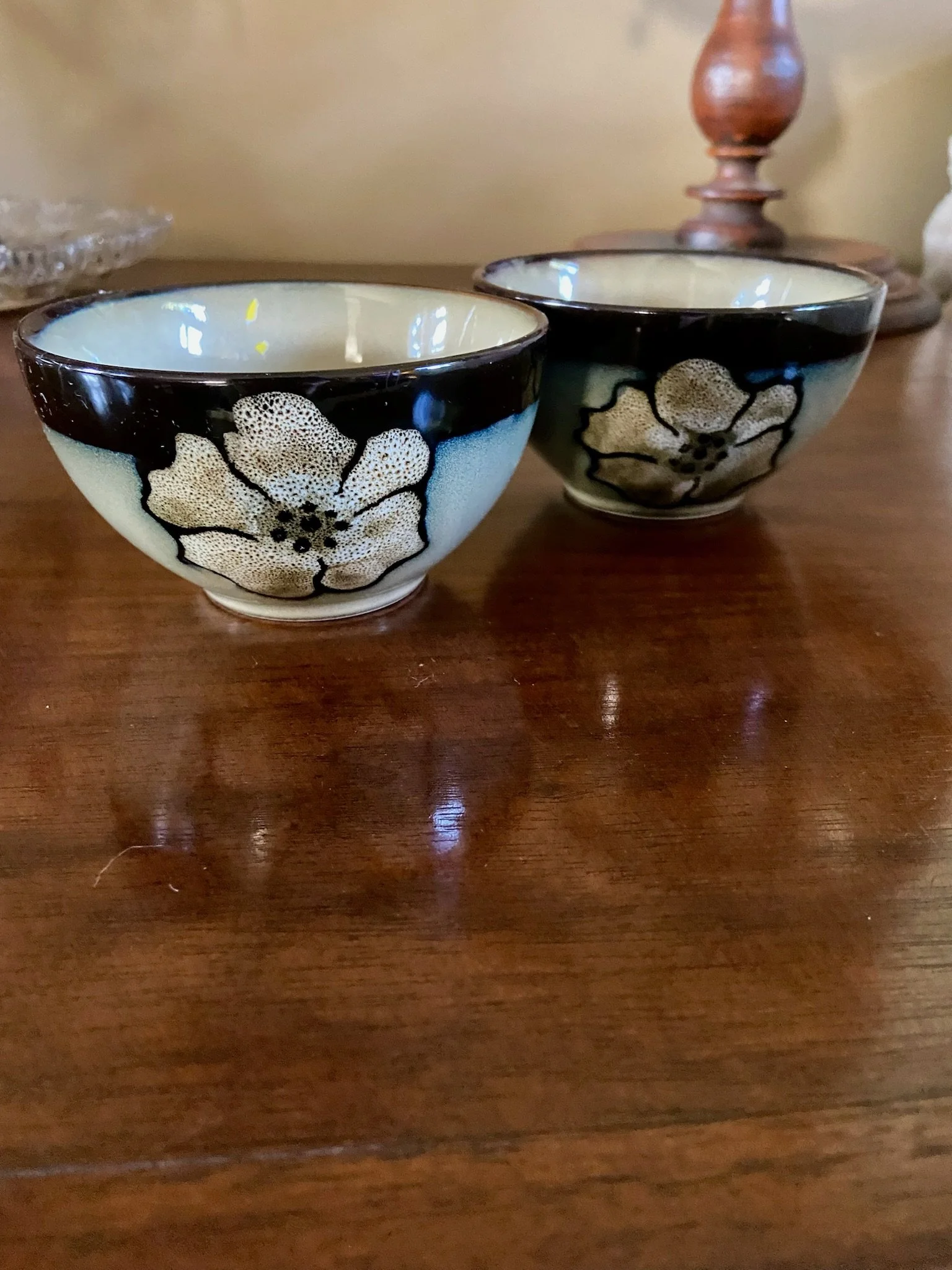Pfaltzgraff "Painted Poppies" Fruit/ Dessert Bowl