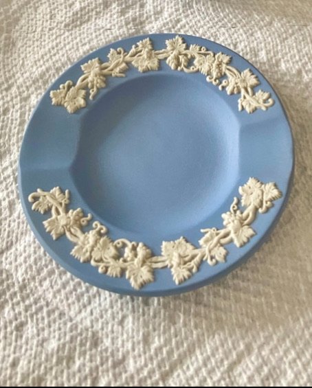 Wedgewood Blue Jasperware Trinket Dish/Ashtray