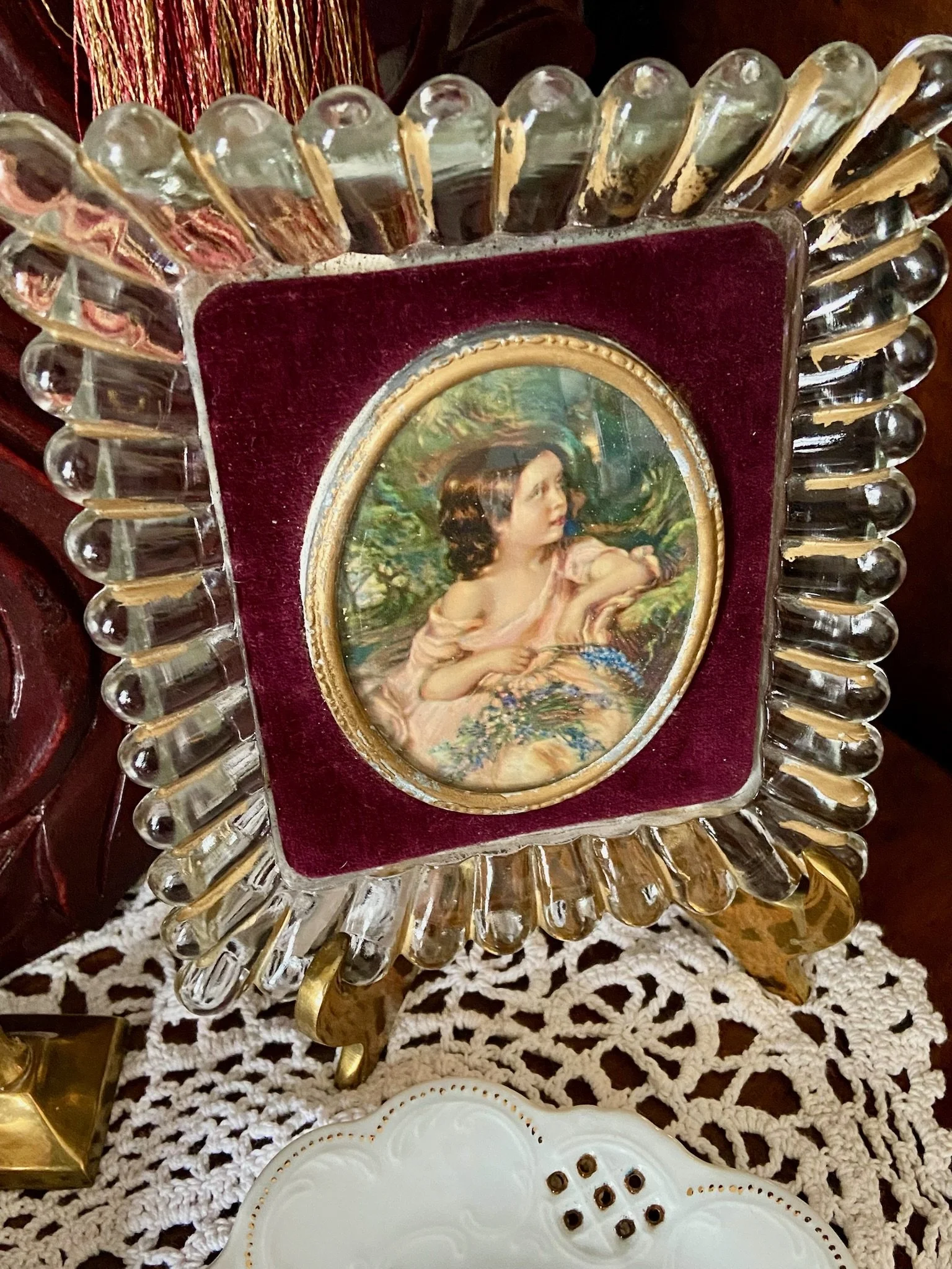 Cameo 'Spring Flowers" by John Thomas Peele