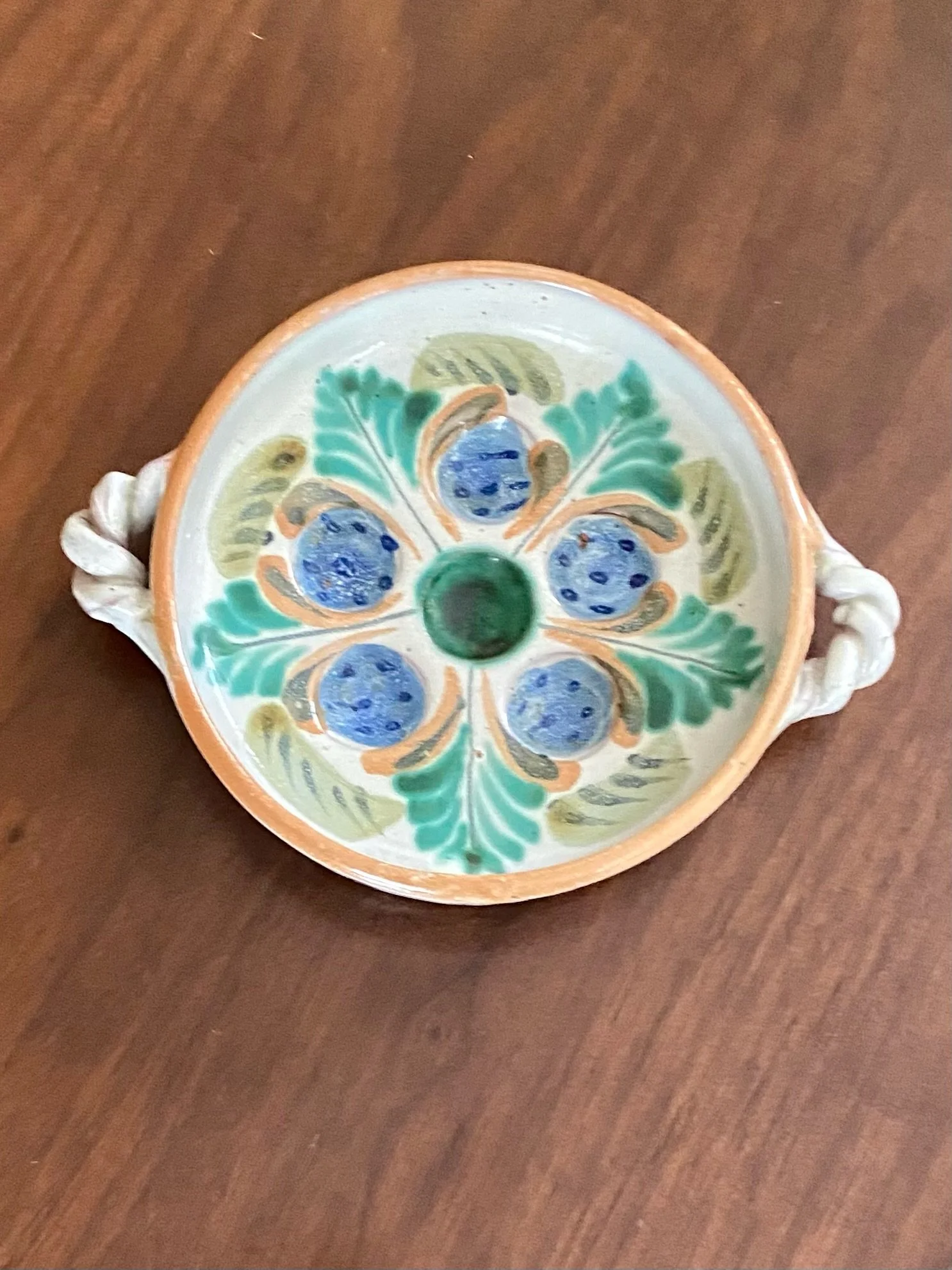 Vintage Tonala Ceramic Dish from Mexico