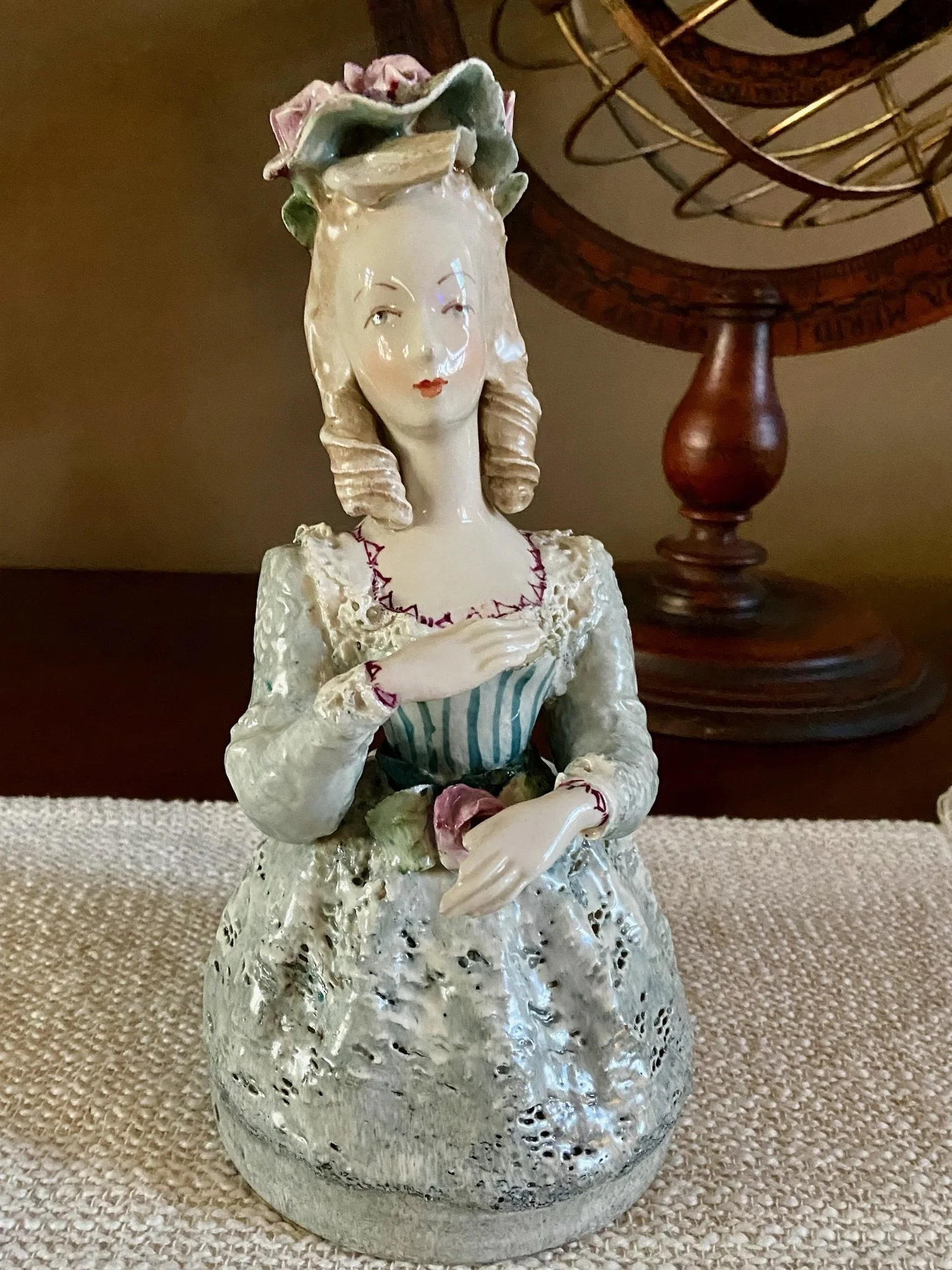 Cordey Porcelain Lady Bust Figurine