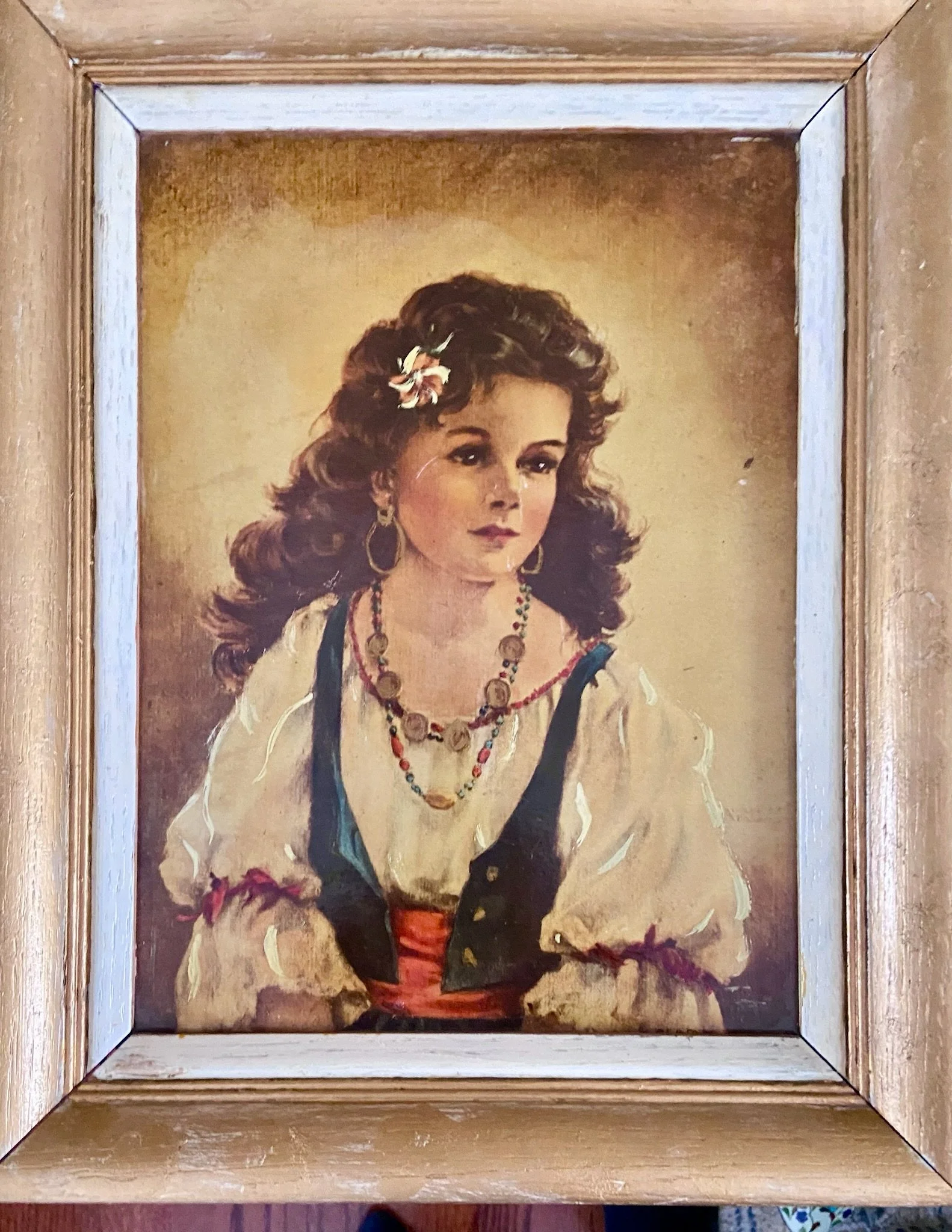 1940's "Elena" Vintage Print by Anne Allaben