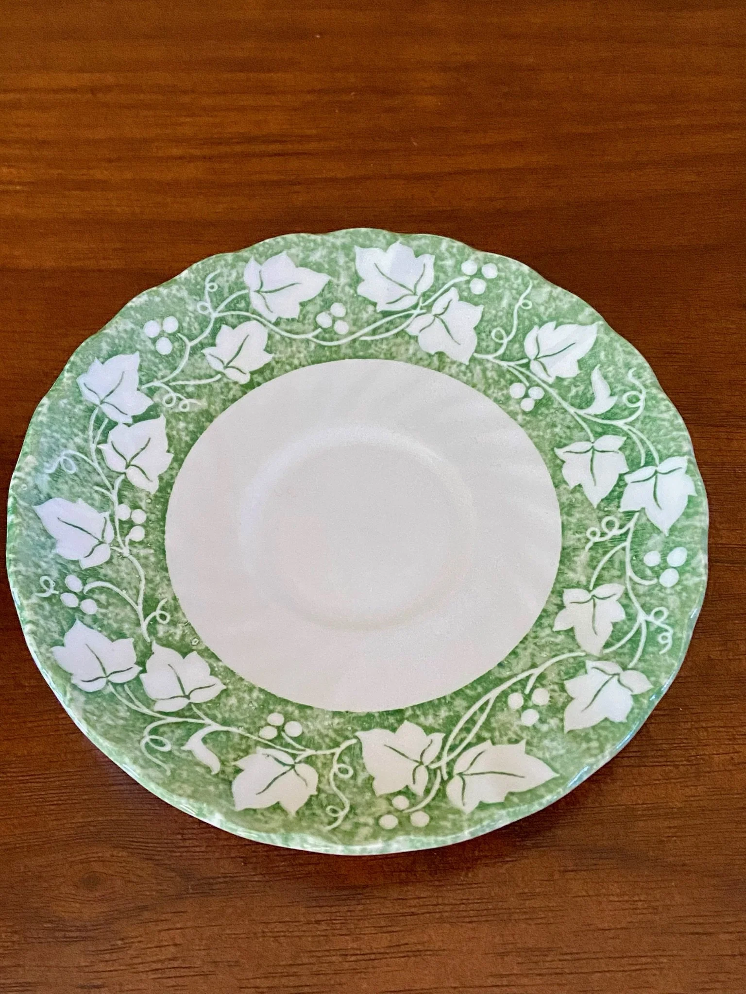 Churchill Verdigris Saucer
