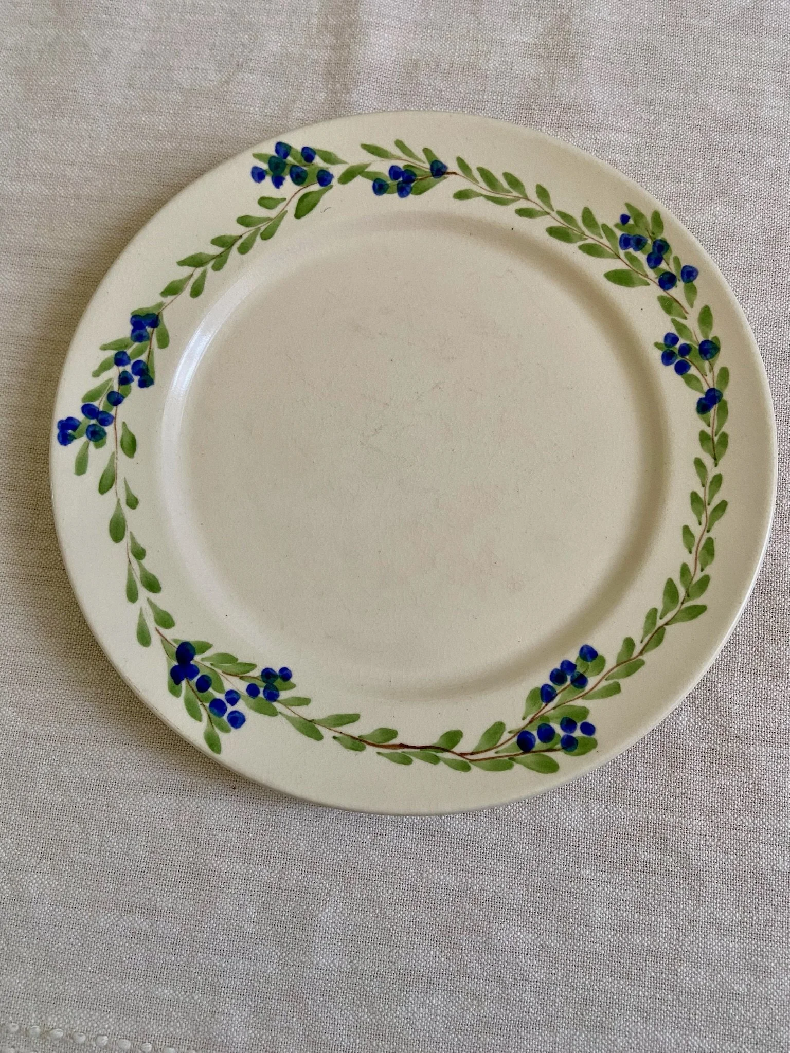 Emerson Creek Pottery Floral Dinner Plate