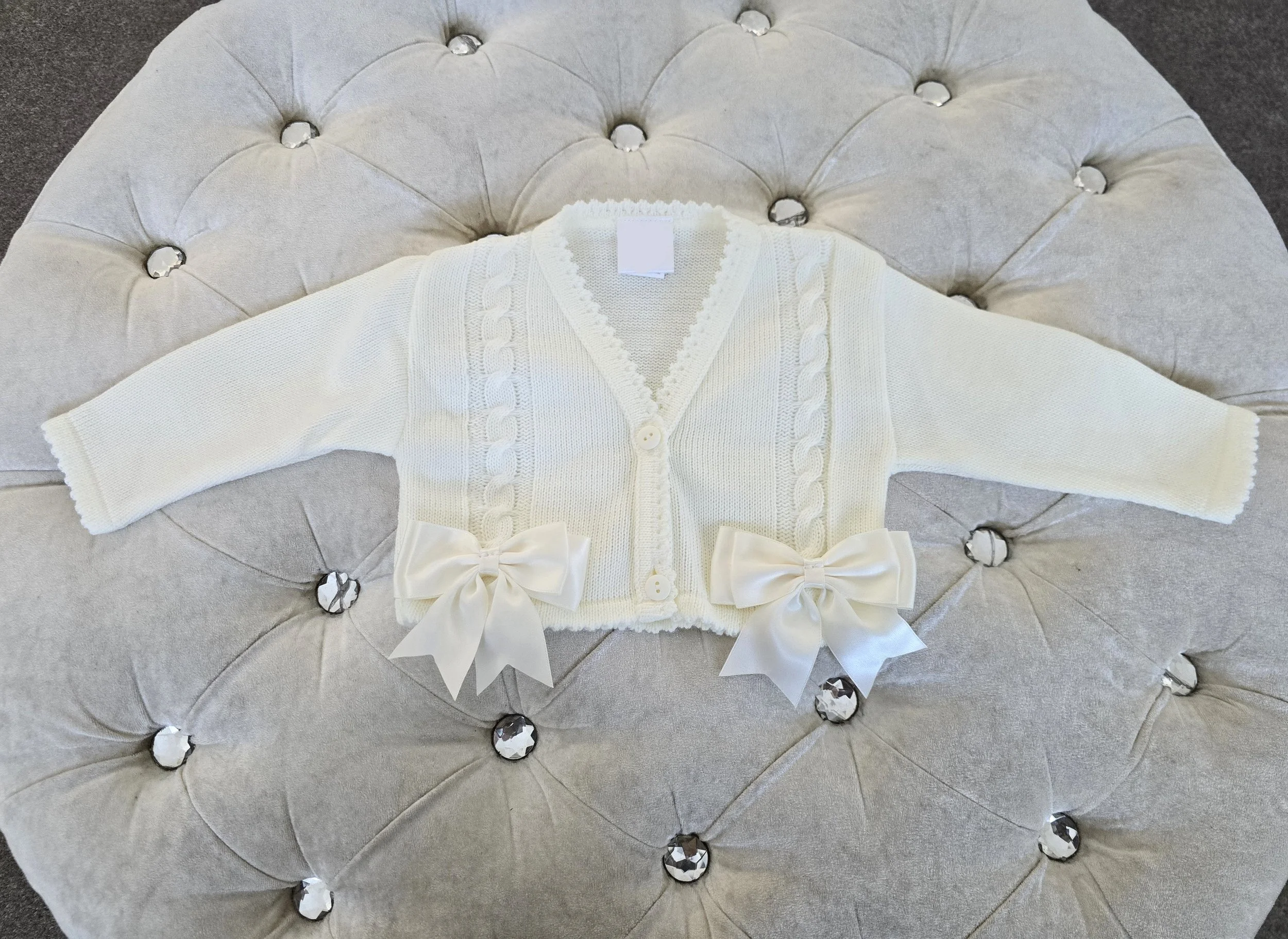 Bow Bolero Ivory