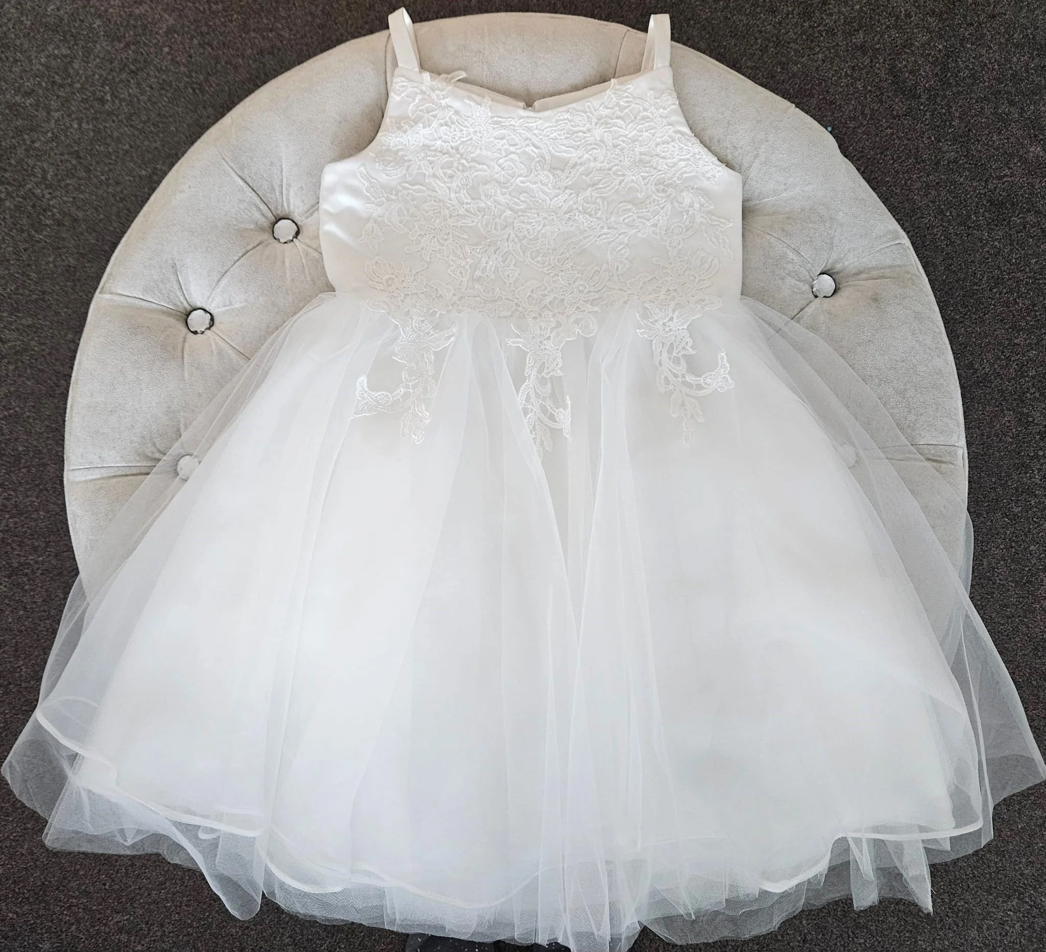 Tia Flower Girl Dress - Style 2
