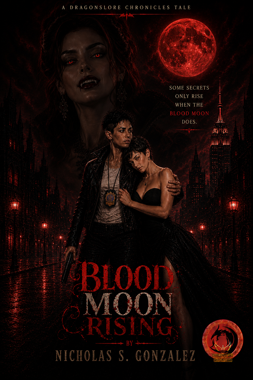 Blood moon rising