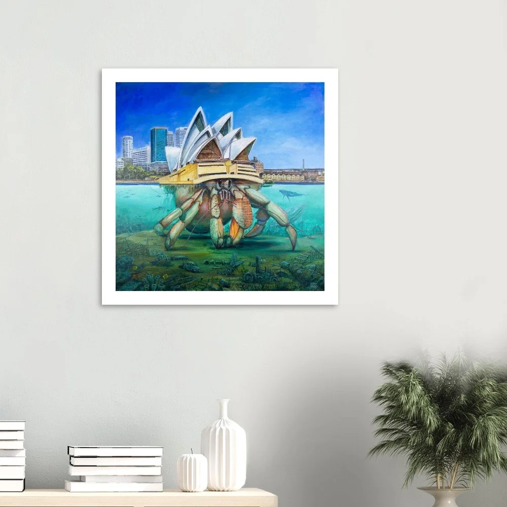 Hermit Of The Opera- Fine Art Paper  Print