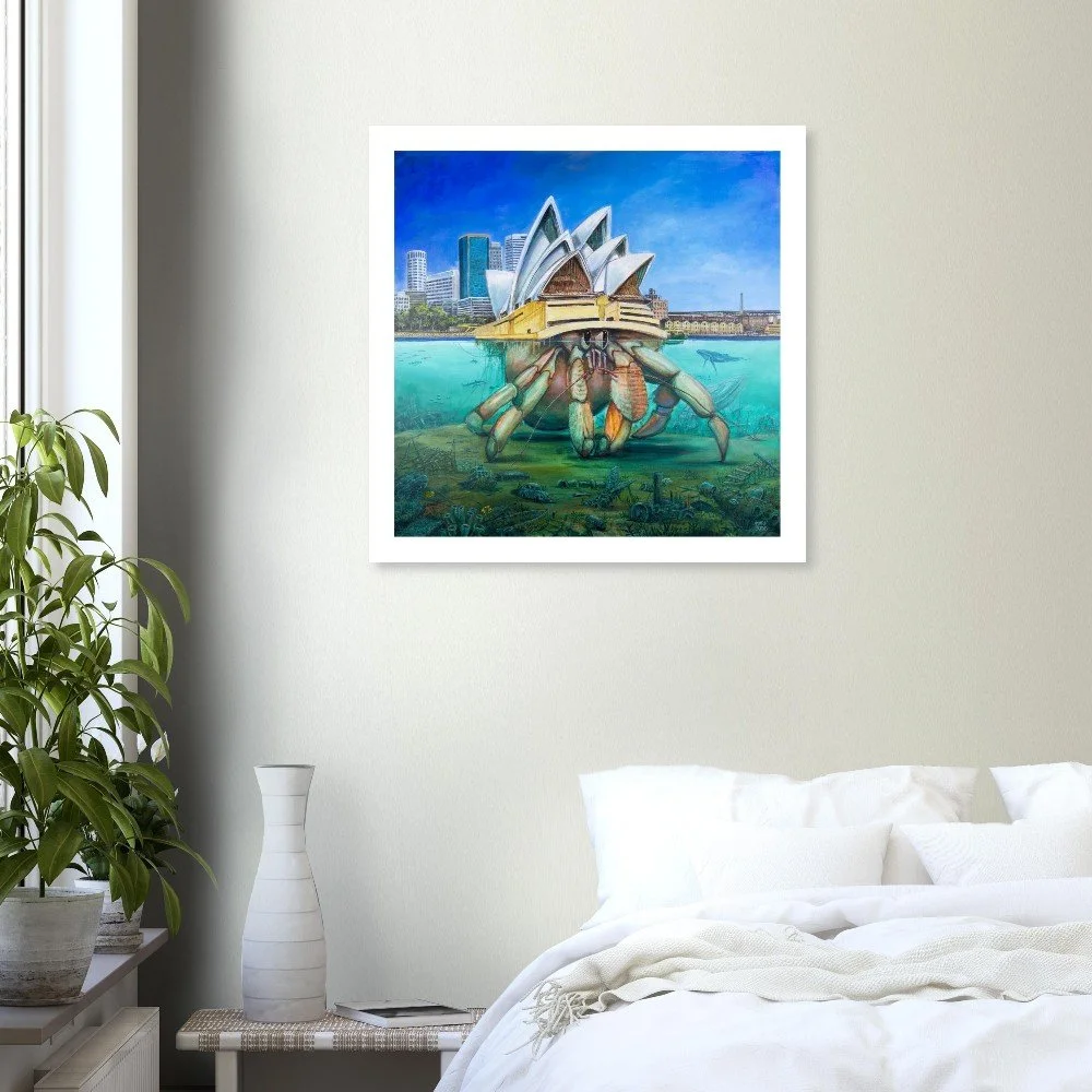 Hermit Of The Opera- Fine Art Paper  Print