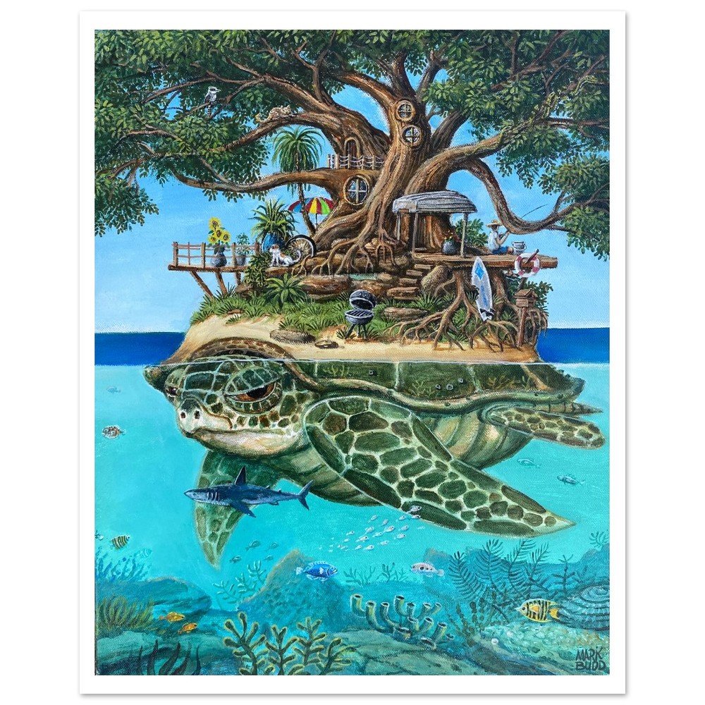 Turtle Island - Fine Art Poster