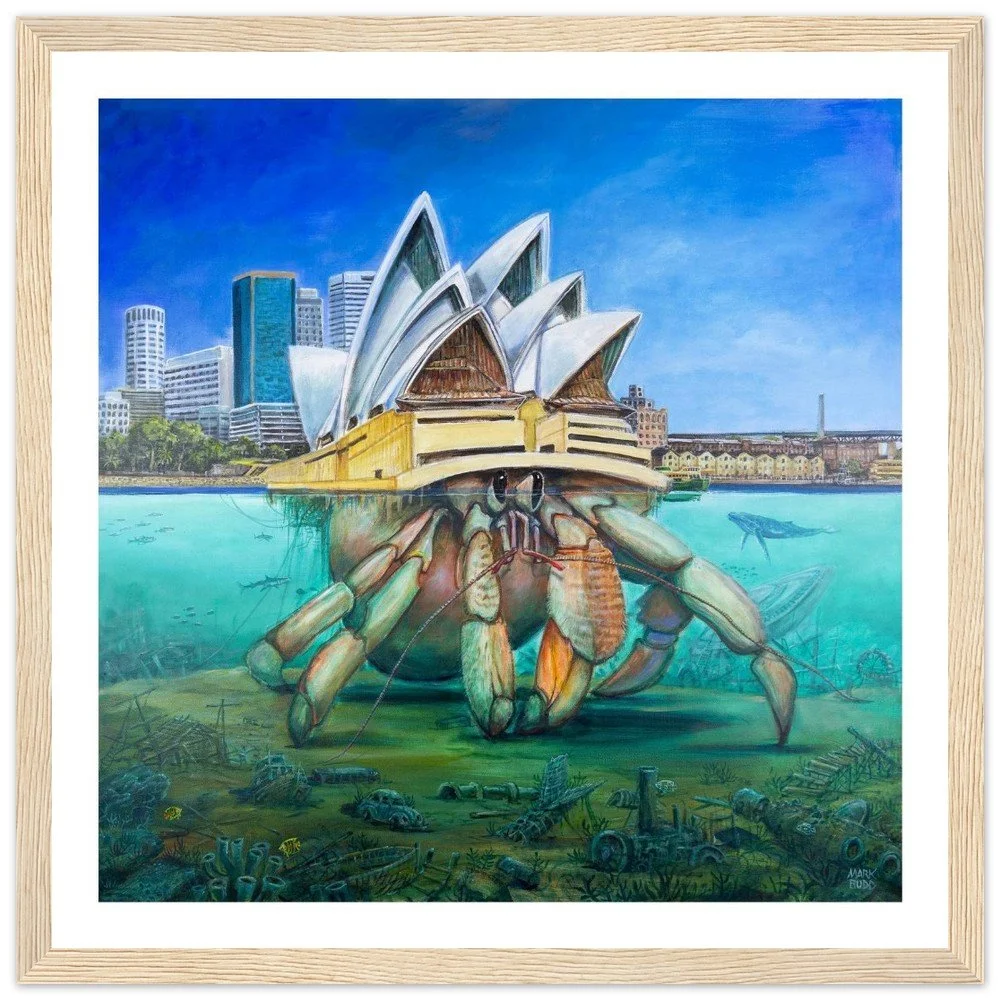 Hermit of the Opera- Premium Matte Paper Wooden Framed Poster