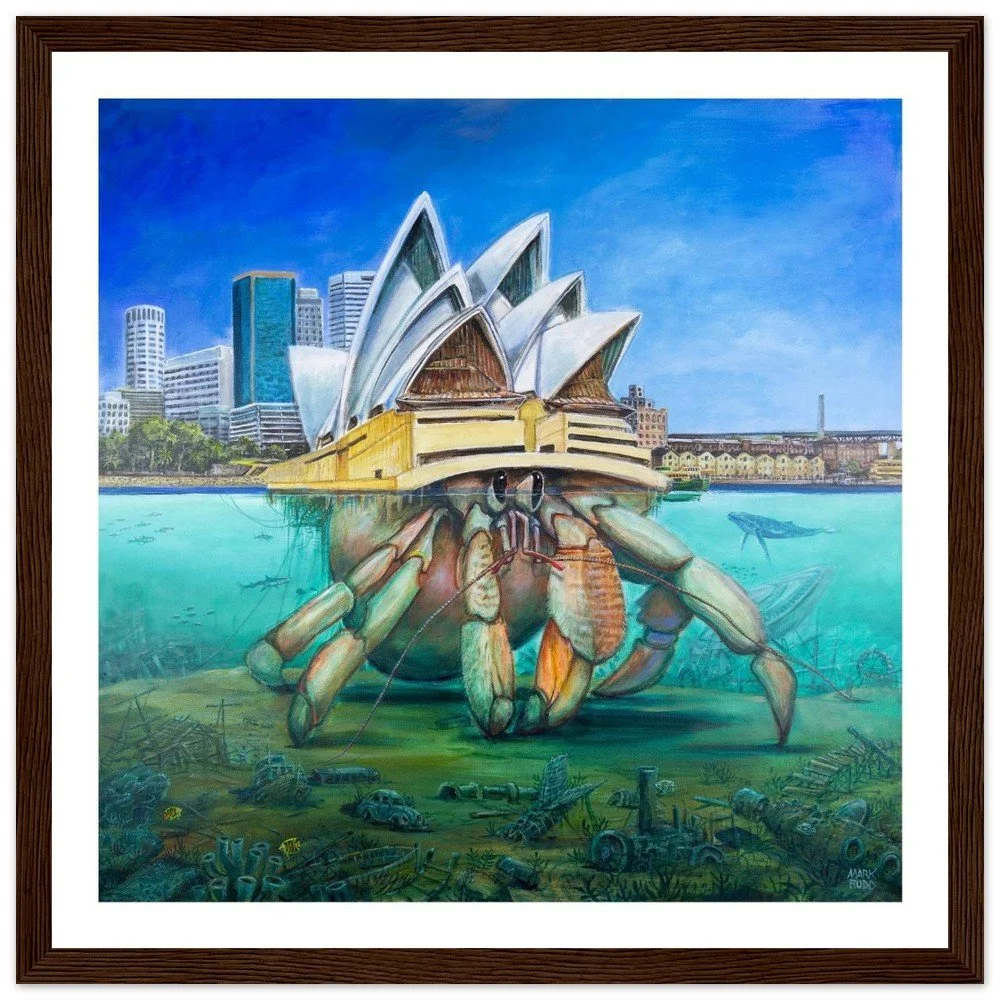 Hermit of the Opera- Premium Matte Paper Wooden Framed Poster