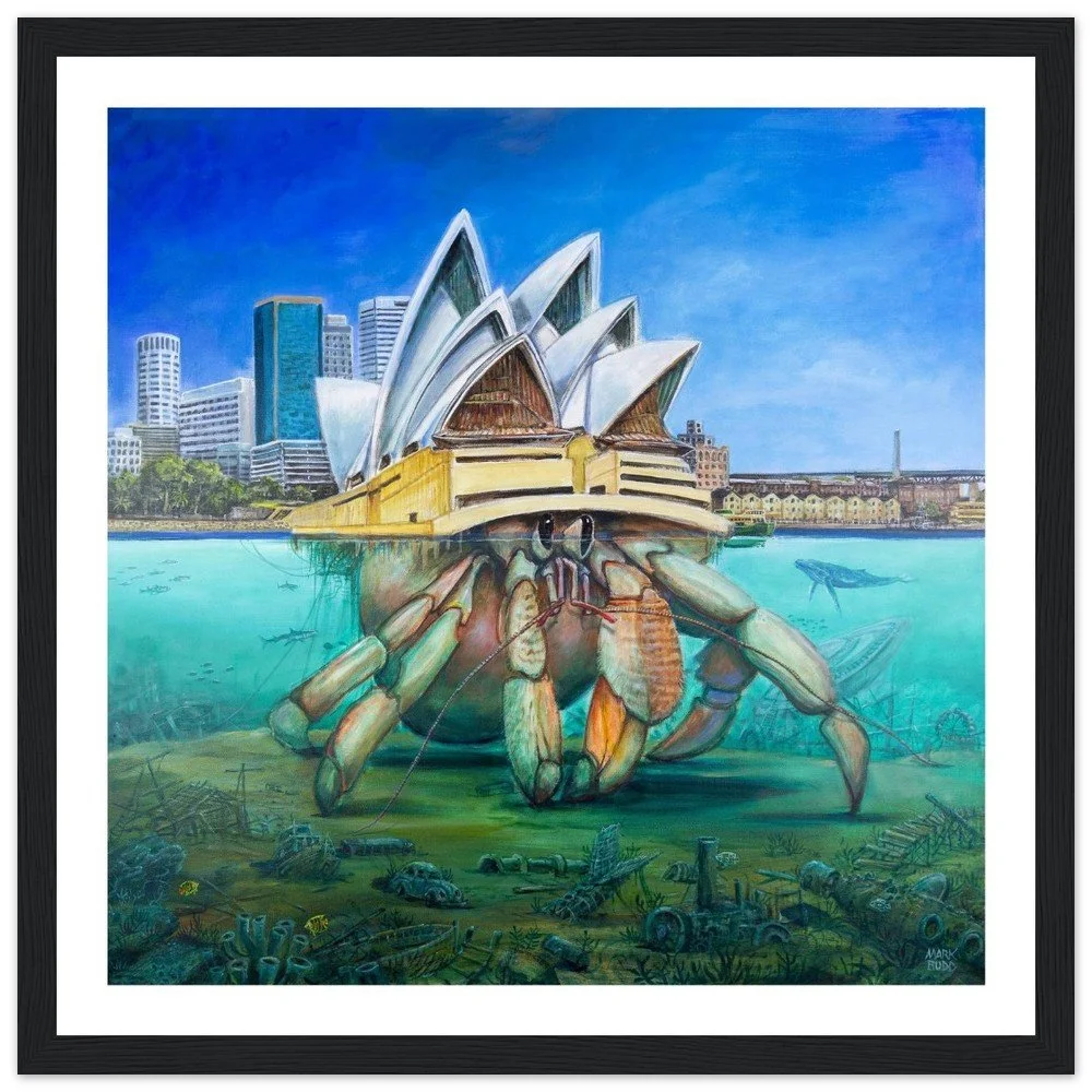 Hermit of the Opera- Premium Matte Paper Wooden Framed Poster