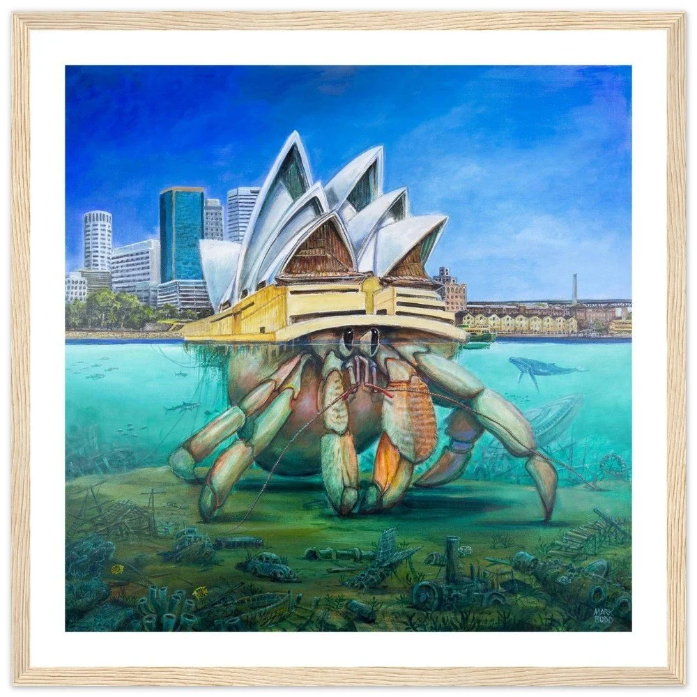 Hermit of the Opera- Premium Matte Paper Wooden Framed Poster