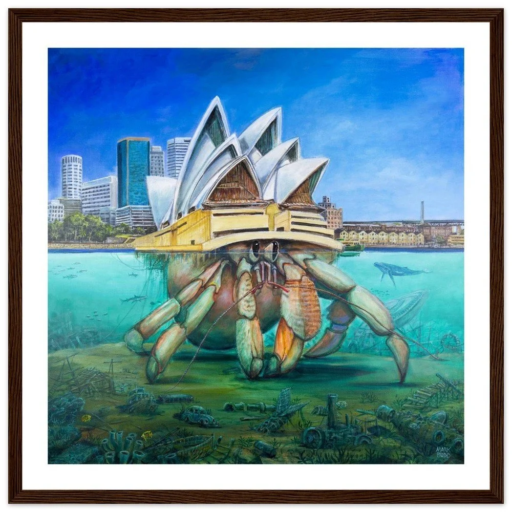 Hermit of the Opera- Premium Matte Paper Wooden Framed Poster