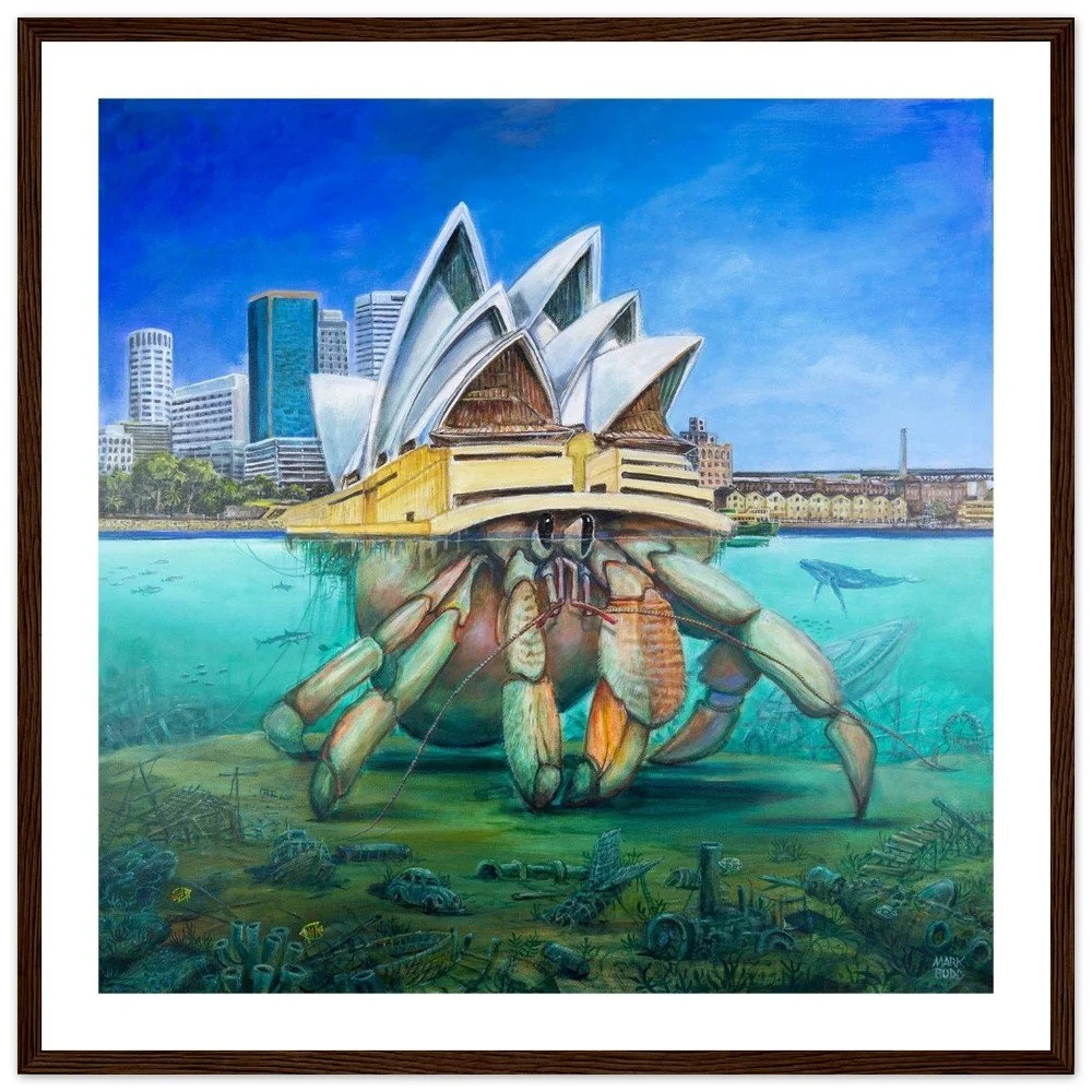 Hermit of the Opera- Premium Matte Paper Wooden Framed Poster