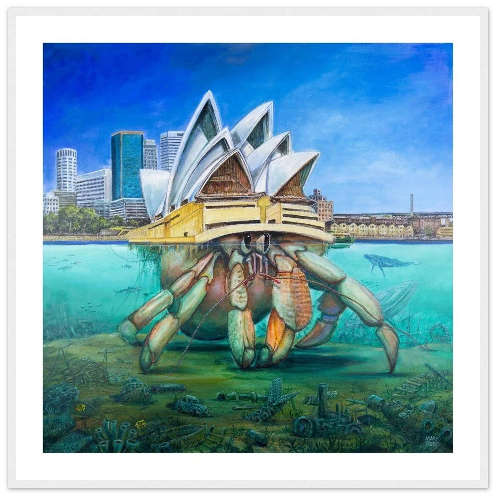 Hermit of the Opera- Premium Matte Paper Wooden Framed Poster