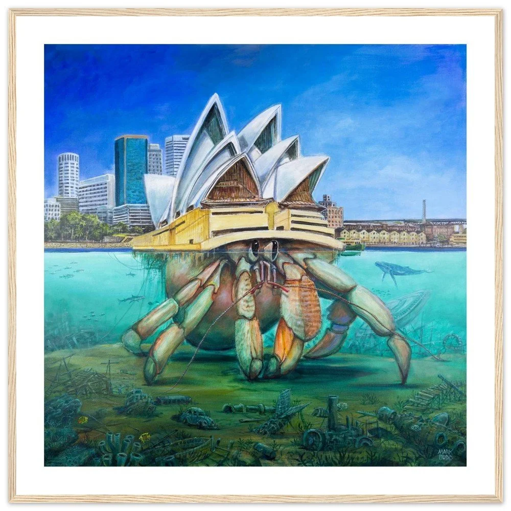 Hermit of the Opera- Premium Matte Paper Wooden Framed Poster