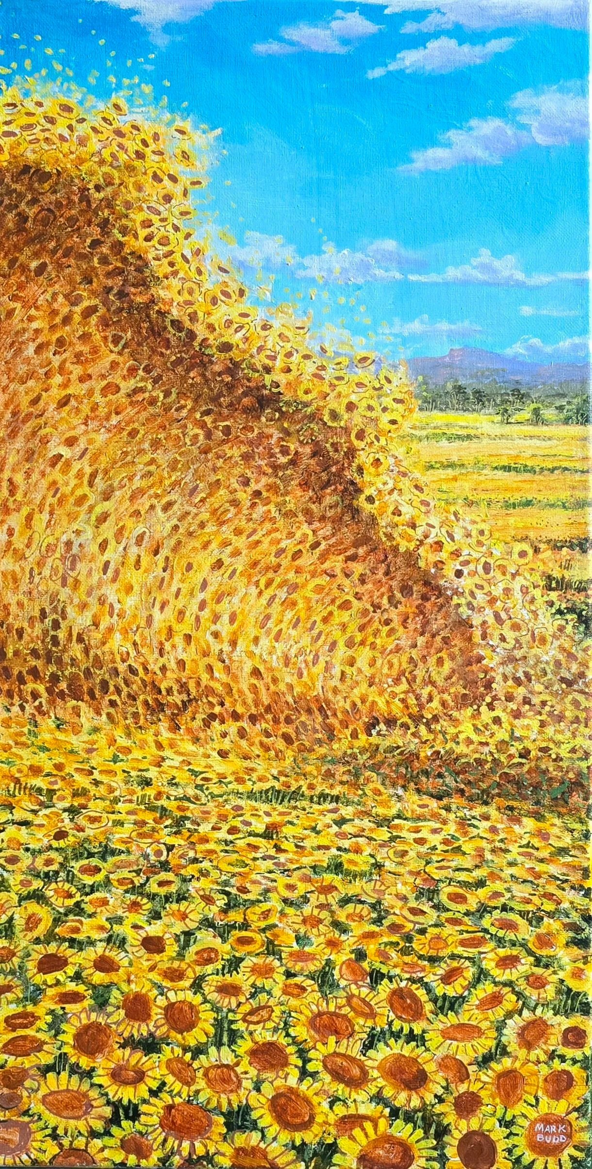 sunflower-surreal-wave-original-painting-30x60-Mark-Budd-Art.jpg