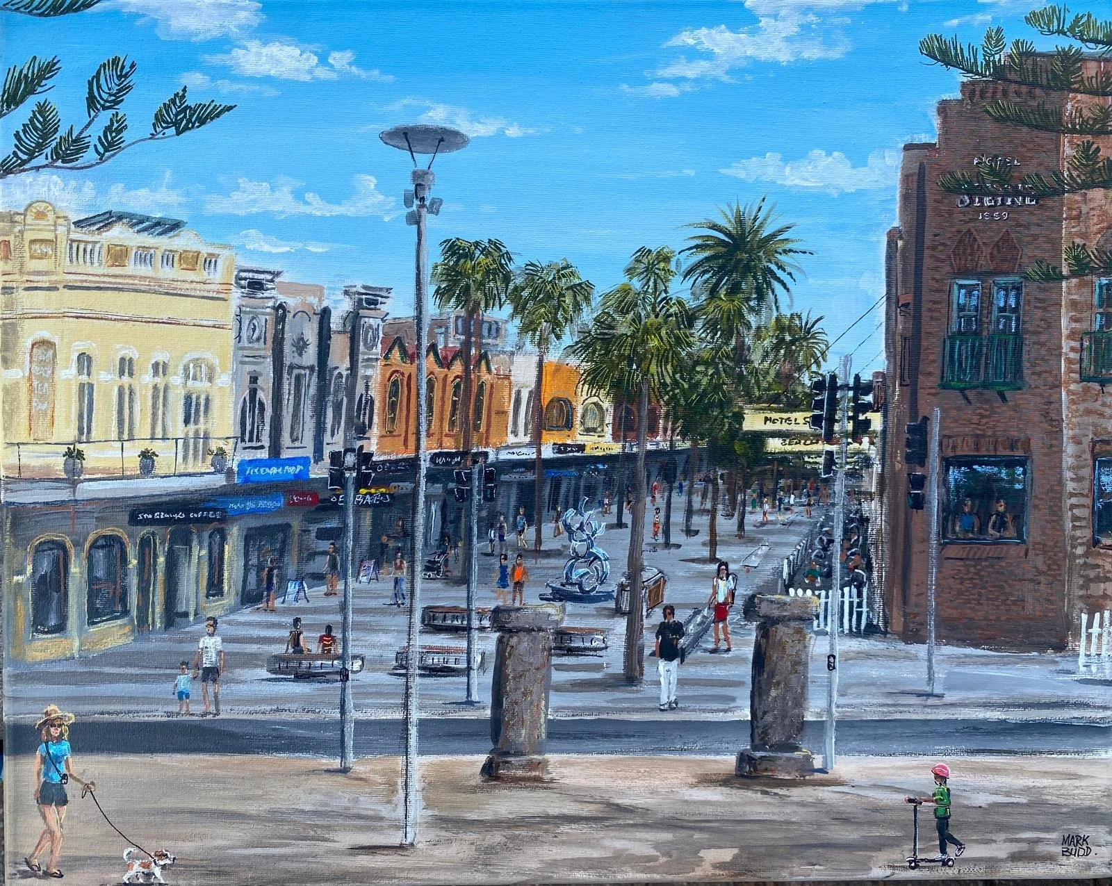 manly-corso-sydney-painting-40x50-Mark-Budd-Art.jpg