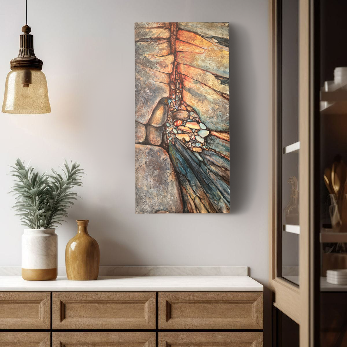mark-budd-tidal-mosaic-seaside-rocks-painting-in-dining-room.png